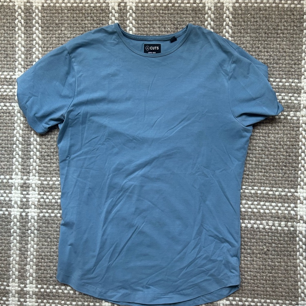 Cuts Clothing Men's AO Curved Hem T Shirt PYCA Pro Size L